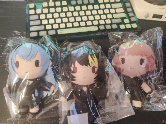 偶像大师 闪耀色彩 迷你毛绒玩偶套装 CoMETIK