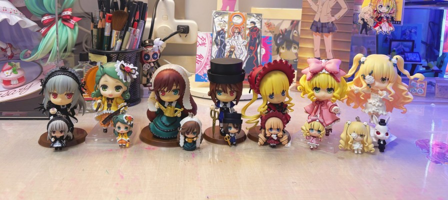 粘土人#2404 蔷薇少女 金丝雀