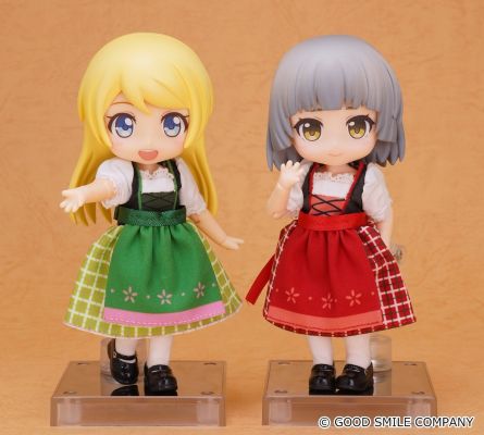 粘土娃 服装套组 世界之旅：德国女孩（红色/绿色）