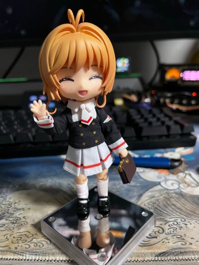 粘土娃 魔卡少女樱 透明牌篇  木之本樱 友枝中学校服