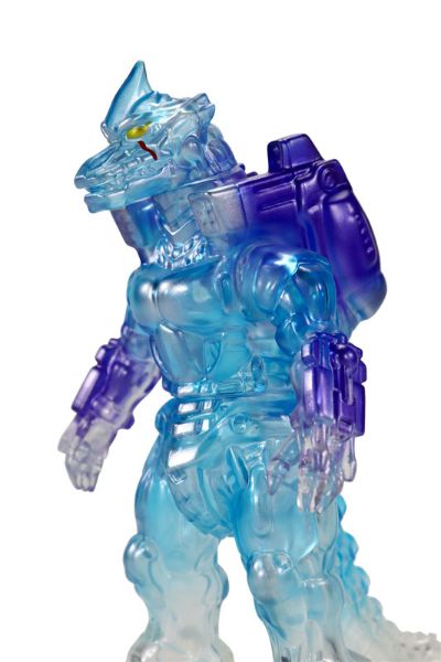 中等尺寸系列 哥斯拉EX 机械哥斯拉（2002）透明蓝色版