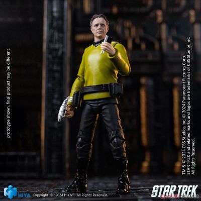 极致迷你系列 1/18比例 4寸 星际迷航2009 派克特色可动人偶