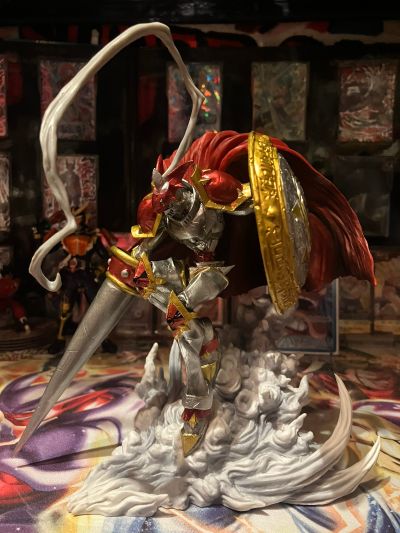 一番赏 数码宝贝系列 -光芒万丈、两种力量- B奖 红莲骑士兽 ‐魂豪示像‐