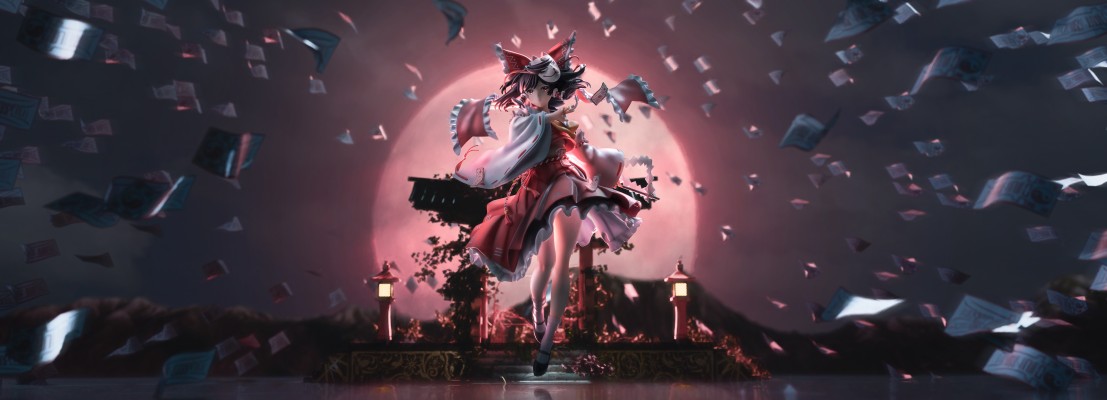 青时雨 東方Project  博丽灵梦 乐园的美好巫女