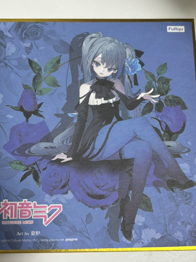 压泡面 初音未来 花仙子 蓝玫瑰