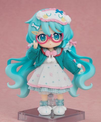 粘土娃 虚拟歌手系列01 初音未来 居家穿搭