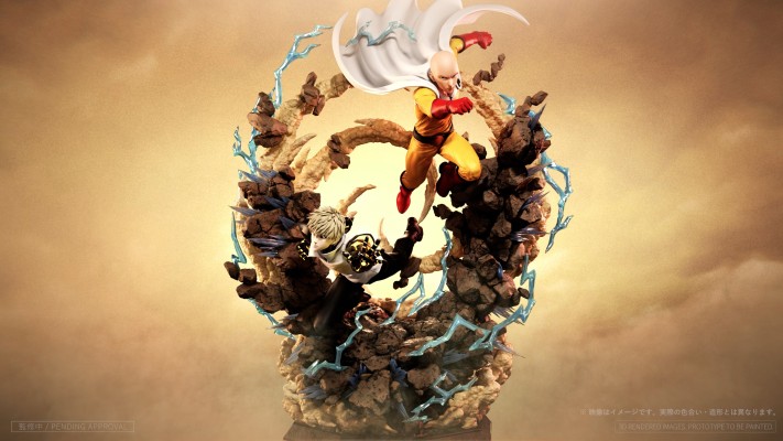 一拳超人 埼玉 与 杰诺斯