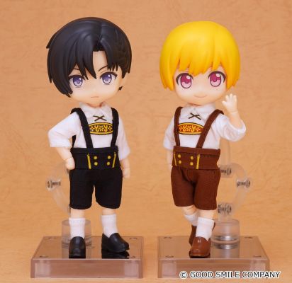 粘土娃 服装套组 世界之旅：德国男孩（黑色/棕色）