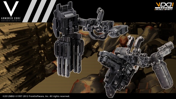 V.I.系列 装甲核心5 上部武装套装