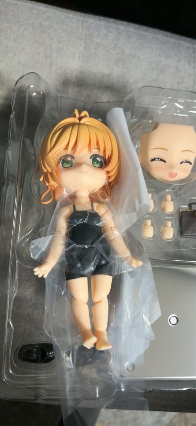 粘土娃 魔卡少女樱 透明牌篇  木之本樱 友枝中学校服