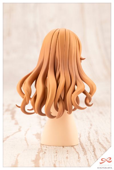 创彩少女庭园 自由搭配假发 长波浪