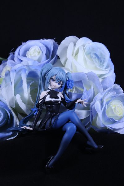 压泡面 初音未来 花仙子 蓝玫瑰