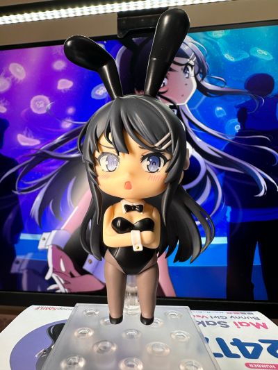 粘土人#2417 青春猪头少年不会梦到兔女郎学姐 樱岛麻衣 兔女郎