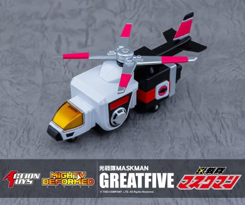 MIGHTY DEFORMED 光战队覆面人 五功斗士号