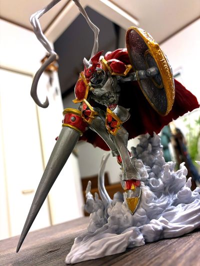 一番赏 数码宝贝系列 -光芒万丈、两种力量- B奖 红莲骑士兽 ‐魂豪示像‐