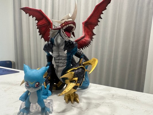 一番赏 数码宝贝系列 -光芒万丈、两种力量- A奖 帝皇龙甲兽：龙形态 ‐魂豪示像‐