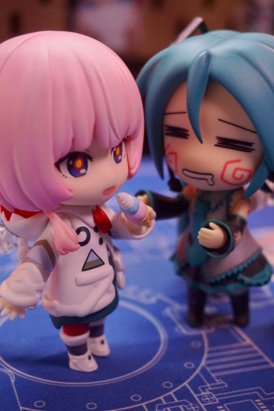 粘土人#2414 神椿市建设中。 花谱