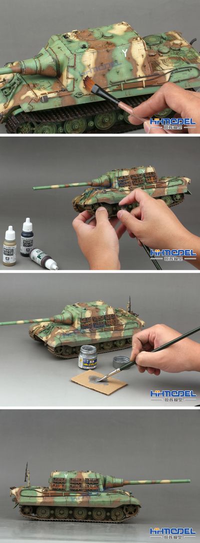 8001 猎虎重型坦克 初期/后期型 2in1