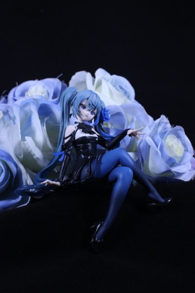 压泡面 初音未来 花仙子 蓝玫瑰