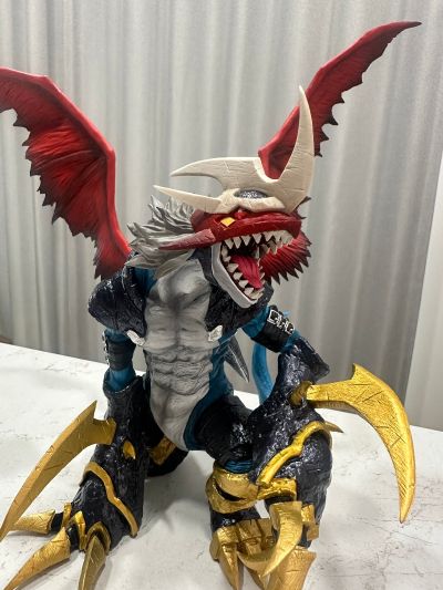 一番赏 数码宝贝系列 -光芒万丈、两种力量- A奖 帝皇龙甲兽：龙形态 ‐魂豪示像‐