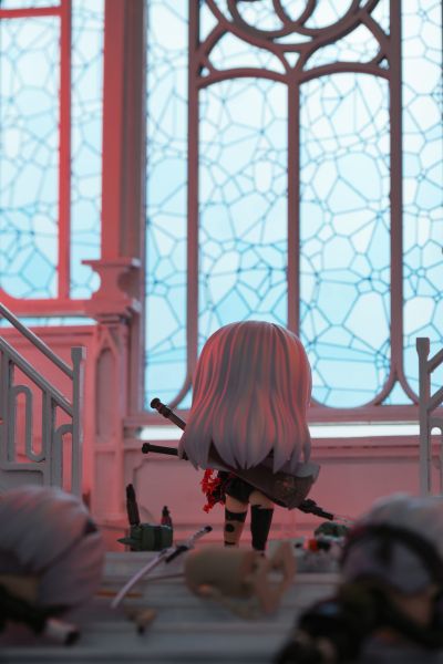 粘土人#1656 尼尔：自动人形 寄叶A型二号