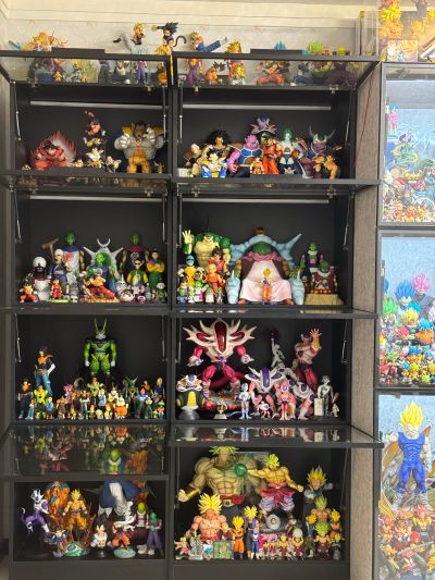 DESKTOP REAL McCOY EX 超级赛亚人孙悟空 与 超级赛亚人孙悟饭 与 摩托车