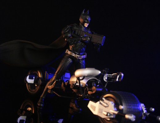 黑暗骑士三部曲系列 蝙蝠侠载具套装 素组版