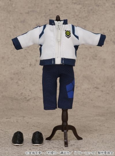粘土娃 服装套组 蓝色监狱运动服