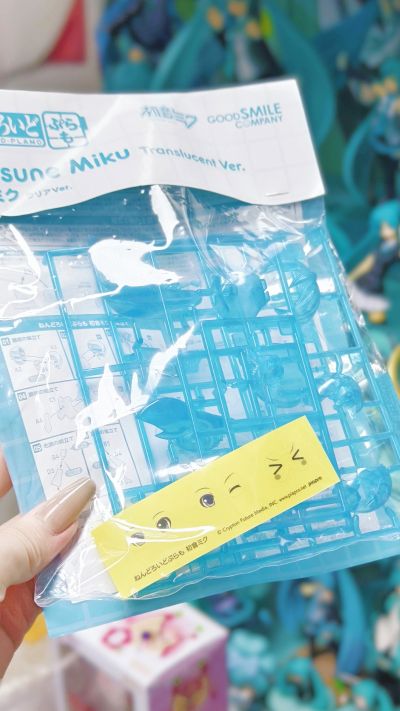 粘土人拼装模型 初音未来 透明版