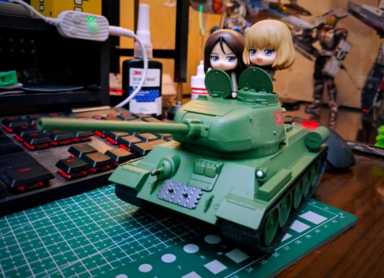 粘土人配件系列 少女与战车 剧场版 百夫长