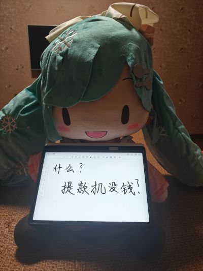 初音未来系列 雪未来2024  Fuwa Petit 可爱软绵绵玩偶 超大尺寸