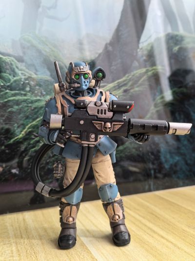 战锤40000 星界军 风暴忠嗣小队 第55卡比克雄鹰兵团 风暴忠嗣军2