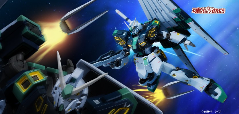 METAL ROBOT魂 （Ka版）＜机动战士系列＞ 量产型ν高达（飞翼浮游炮装备）