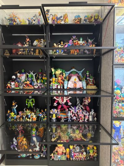 DESKTOP REAL McCOY EX 超级赛亚人孙悟空 与 超级赛亚人孙悟饭 与 摩托车