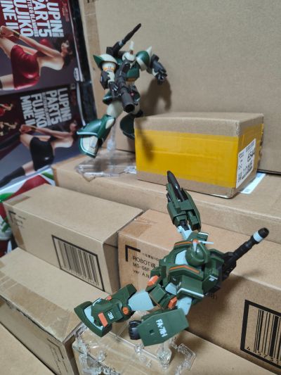 ROBOT魂 ＜机动战士系列＞MSV  MS-14C 勇士加农（托马斯·库鲁兹专用） 剧中版