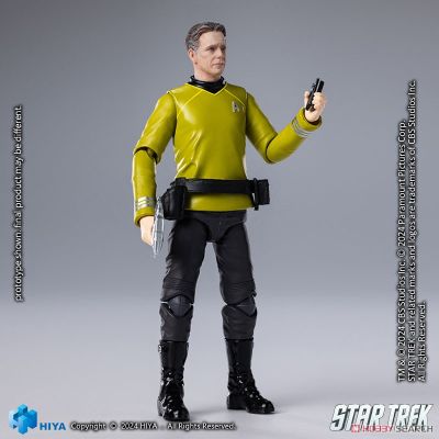 极致迷你系列 1/18比例 4寸 星际迷航2009 派克特色可动人偶
