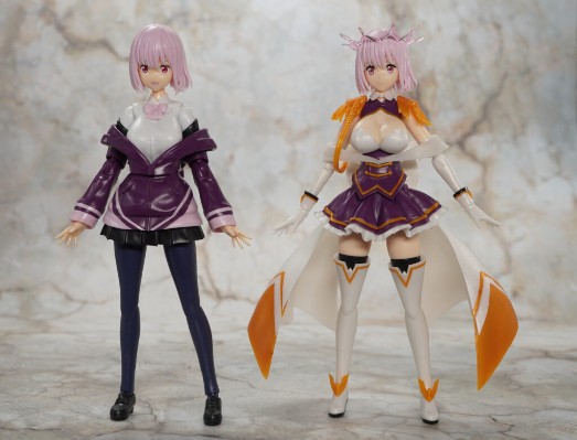 古立特宇宙 新条茜 新秩序 可动拼装模型