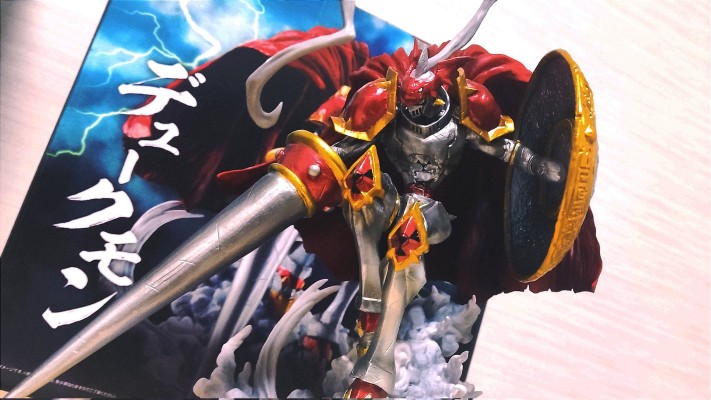 一番赏 数码宝贝系列 -光芒万丈、两种力量- B奖 红莲骑士兽 ‐魂豪示像‐