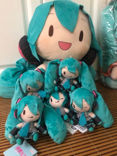 初音未来系列 Fuwa Petit 可爱软绵绵玩偶“初音未来+MEIKO+KAITO”