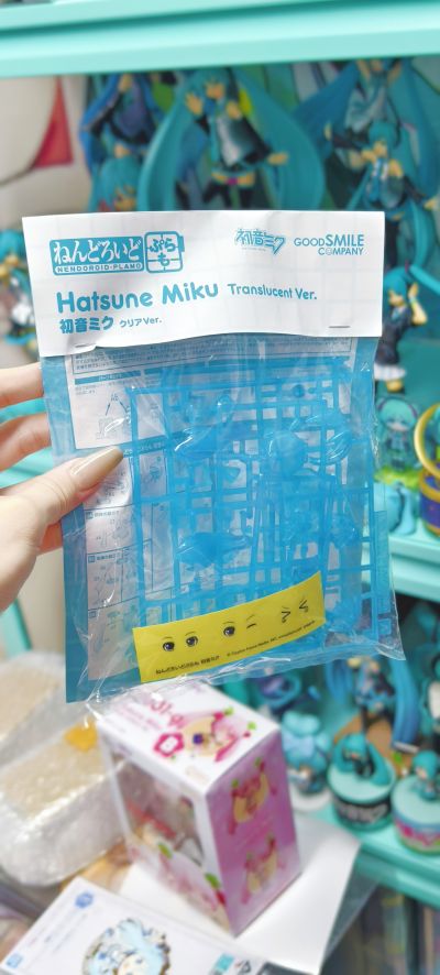 粘土人拼装模型 初音未来 透明版