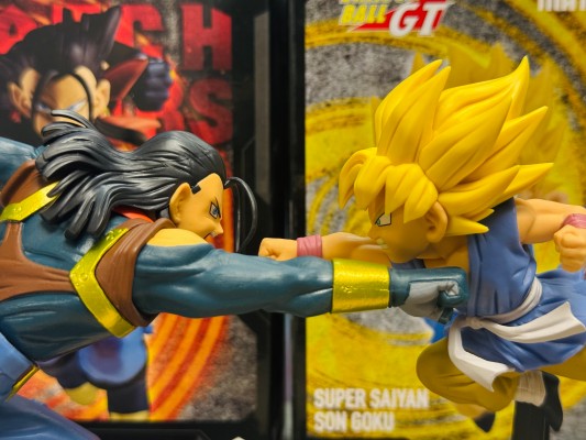 龙珠GT MATCH MAKERS 超级赛亚人孙悟空（大战超级17号）