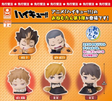 瞌睡仔 排球少年 第3弹