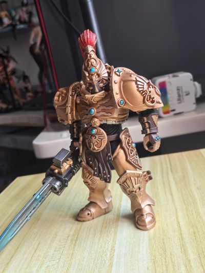 战锤40000 皇帝禁军 装备哨戒之刃的禁军卫队