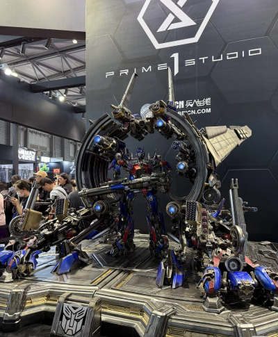 展览馆线 变形金刚3 擎天柱 武装补给基地