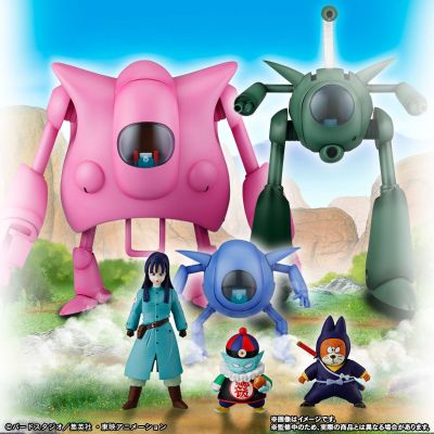 HG龙珠系列 皮拉夫/杂烩饭大王一行全套人偶