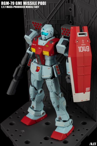 HG  机动战士高达MSD 吉姆（肩部加农装备/导弹舱装备）