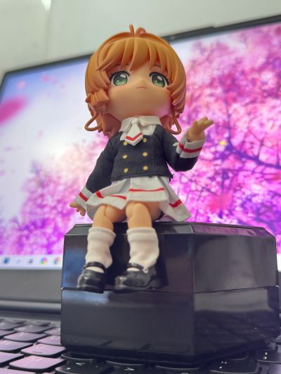 粘土娃 魔卡少女樱 透明牌篇  木之本樱 友枝中学校服