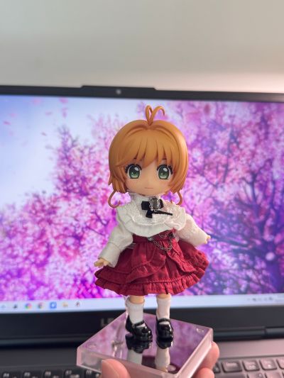 粘土娃 魔卡少女樱 透明牌篇  木之本樱 友枝中学校服