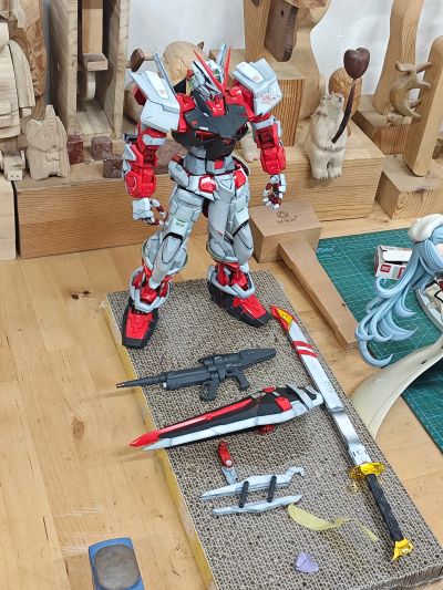 PG 1/60 机动战士高达SEED ASTRAY MBF-P02 异端高达红色机