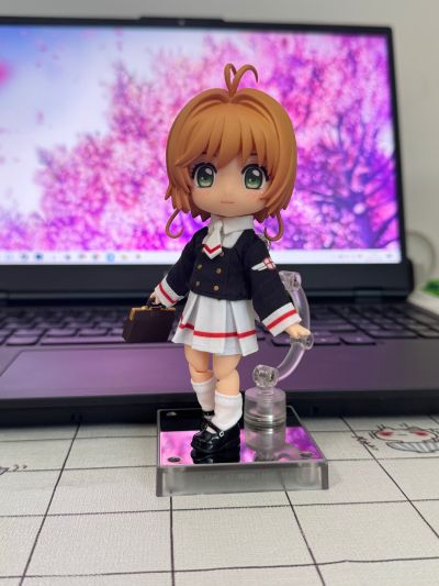 粘土娃 魔卡少女樱 透明牌篇  木之本樱 友枝中学校服